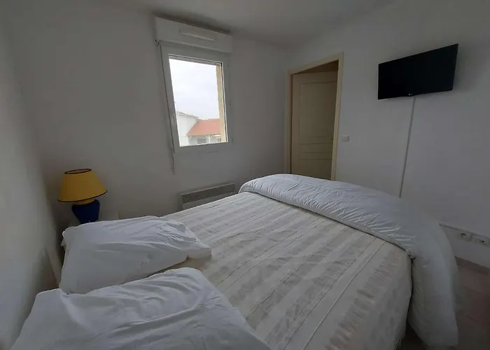 Climatise 2p Cabine, 50m De La Plage, Parking, Loggia, Equipements Modernes - Fr-1-326-747 * 马瑟伊兰