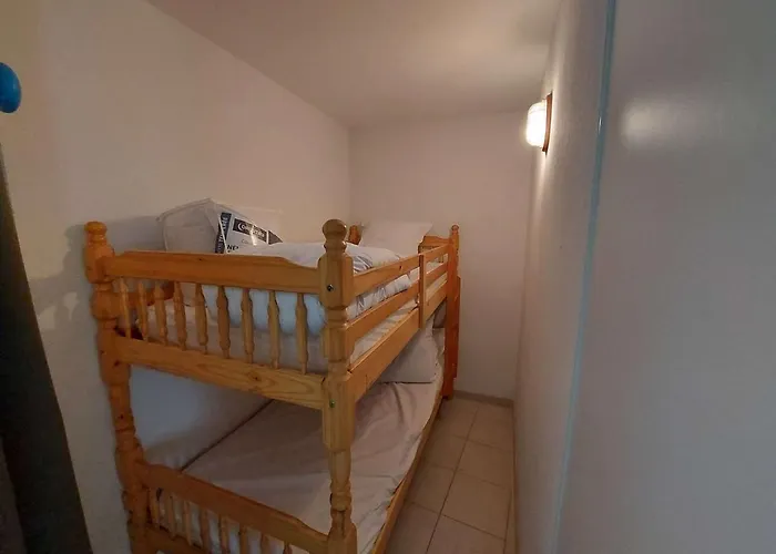 公寓 Climatise 2p Cabine, 50m De La Plage, Parking, Loggia, Equipements Modernes - Fr-1-326-747