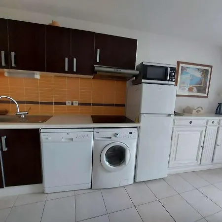Apartment Climatise 2p Cabine, 50m De La Plage, Parking, Loggia, Equipements Modernes - Fr-1-326-747 Marseillan (Herault)