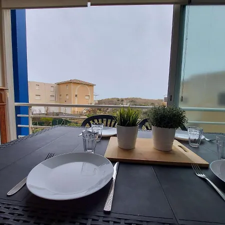 Climatise 2p Cabine, 50m De La Plage, Parking, Loggia, Equipements Modernes - Fr-1-326-747 Apartmán Marseillan (Herault)