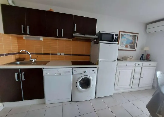Lejlighed Climatise 2p Cabine, 50m De La Plage, Parking, Loggia, Equipements Modernes - Fr-1-326-747 Marseillan (Herault)